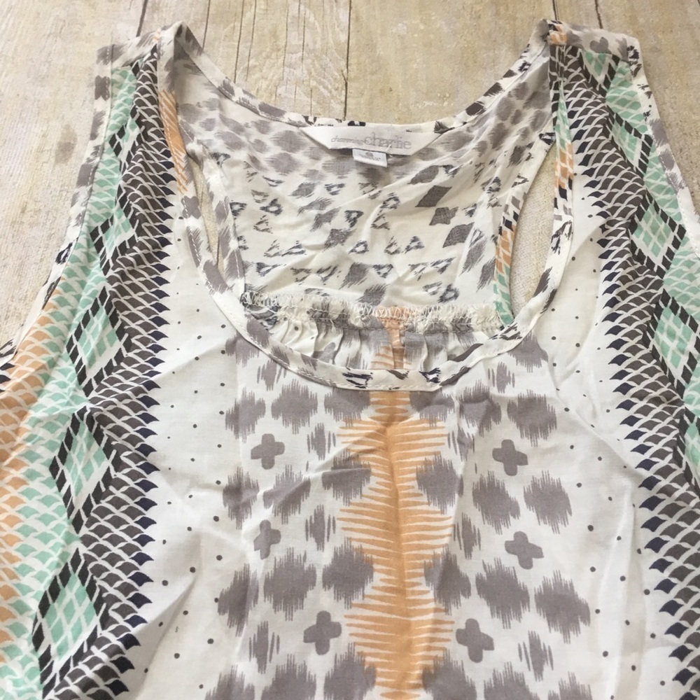 Charming Charlie Print Tank - Picture 2 of 6